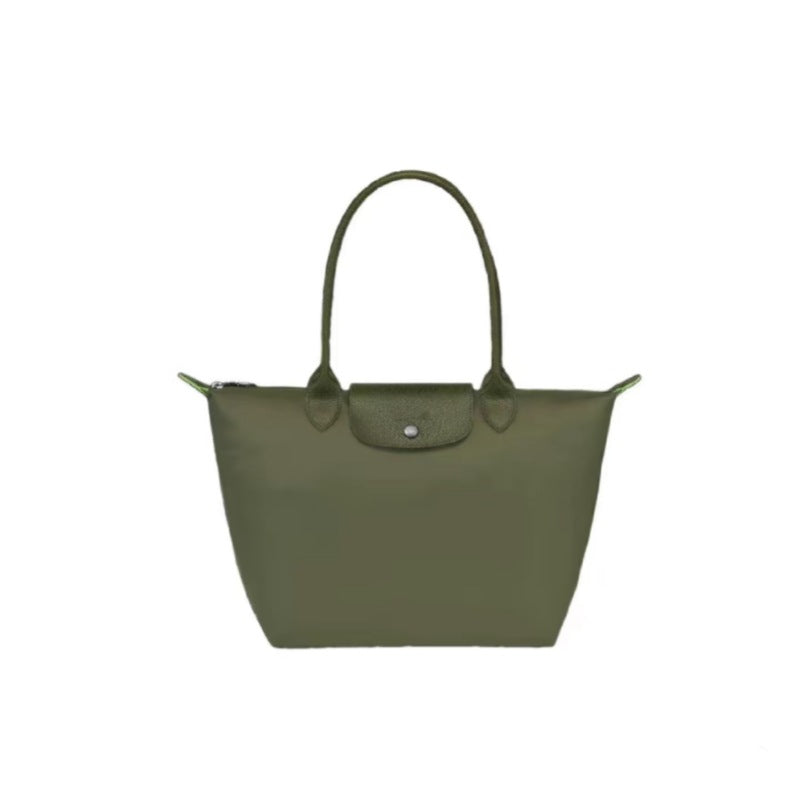 Women's French Embroidery Dumpling Folding Large Capacity Dragon Handbags