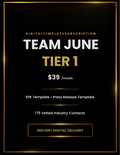 Team June Tier 1 — Digital Templates Subscription (Copy)
