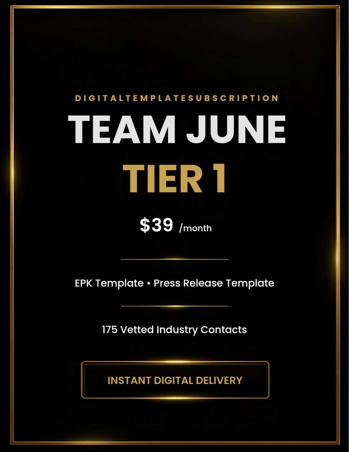 Team June Tier 1 — Digital Templates Subscription (Copy)